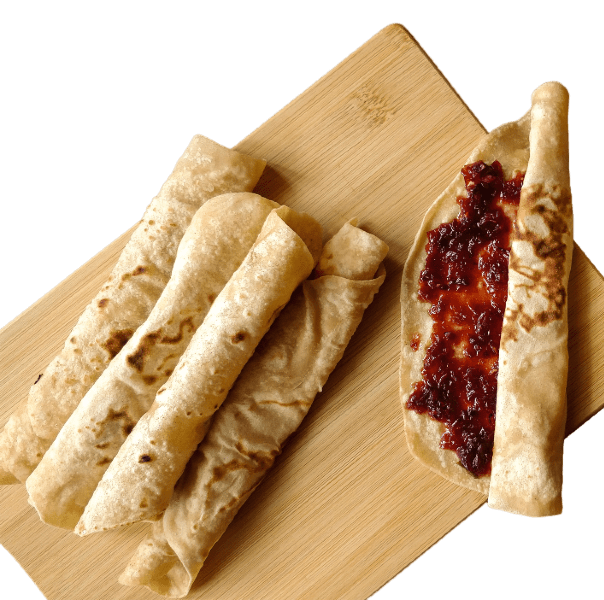 Traditional Chapati Rolls
